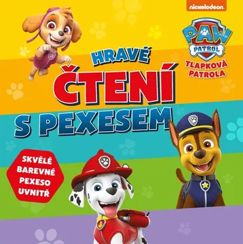 Leporelo Tlapková patrola - Hravé čtení s pexesem