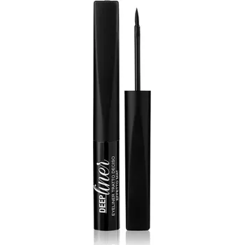 Přípravek na oči bellaoggi Deep Liner precizní tekutá oční linka odstín Deep Black 4,5 ml