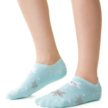 Světle modré chlapecké bambusové ponožky s hvězdičkami Art.152 JW043 20-22 MINT Velikost: 23/25