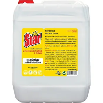 Mýdlo STAR tekuté mýdlo, višeň, 5 l