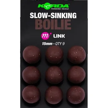 Boilies Korda Plastic Wafter Slow-Sinking Boilie Link Varianta: ø 15 mm 9 ks (KPB51)