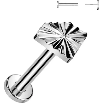 Piercing Šperky4U Piercing do brady - PUSH IN labreta TITAN - TIT1359-1208