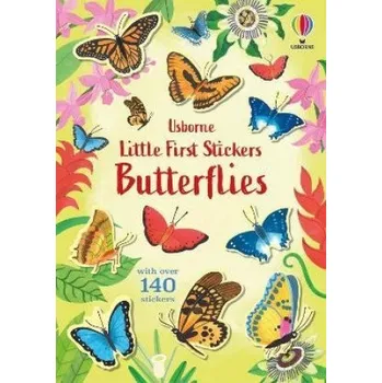 První čtění Little First Stickers Butterflies – Sally Agar (EN)