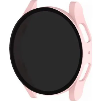 Příslušenství k chytrým hodinkám Ochranný kryt se zatmaveným sklem pro Samsung Galaxy Watch 7 40mm - Růžový