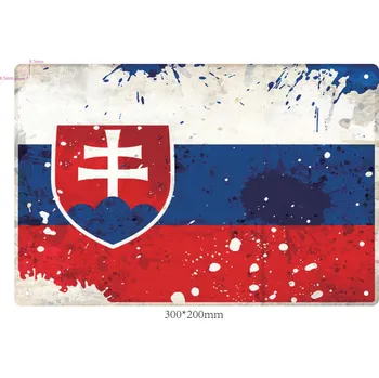 Plechová cedule Cedule plechová vlajka Slovensko - barevná