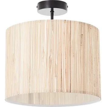 Stropní svítidlo Brilliant Wimea E27 60 W černé/hnědé/přírodní