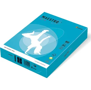 Papír Xerografický papír A4 80g MODRÁ AB48/500listů