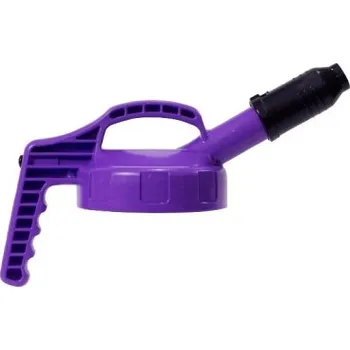 Kojenecká láhev Víko/uzávěr s širokým výpustným hrdlem FIALOVÝ STUMPY SPOUT LID XPEL PURPLE