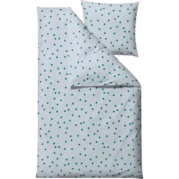 Povlečení Södahl, Povlečení Solaris s malými puntíky s povlakem na polštář 60 x 63 cm 140 x 220 cm sytě modré - Formadore