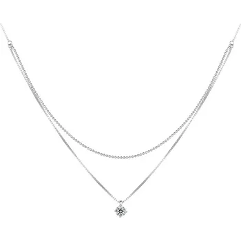Náhrdelník Dámský stříbrný náhrdelník MADINA Ag 925