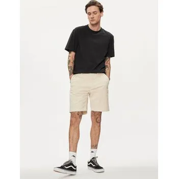 Pánská móda Pepe Jeans Šortky z materiálu Regular Chino Short PM801092 Béžová Regular Fit 38