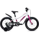GHOST Powerkid 16 Pearl White/Candy Magenta