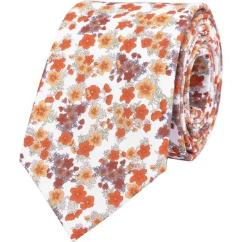 Kravata Bubibubi Bílá kravata Niko