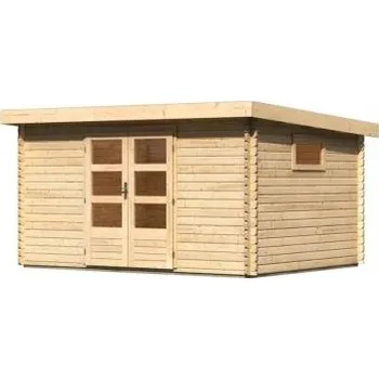 Zahradní stavba dřevěný domek KARIBU TRITTAU 5 (91499) natur