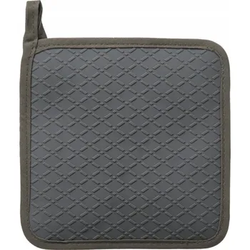 Chňapka SILIKONOVÁ CHŇAPKA do kuchyně ŠEDÁ 18x20 cm, praktická