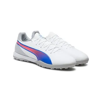 Pánská obuv Boty na fotball Puma King Match Tt 107879 02 Bílá 46