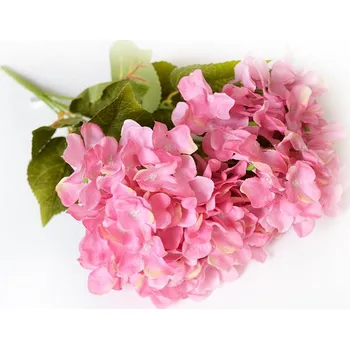 umělá květina Hortenzie, 5 květů, 48 cm