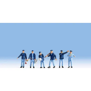 Modelová železnice Postavičky Strojvůdci a posunovači TT - Noch 45282 (Figurky TT 1:120)