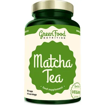 Přírodní produkt GreenFood Nutrition Matcha Tea 600 mg