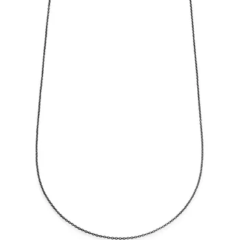 Řetízek Essentials | 1,5 mm lehký kabelový řetízek v&nbsp;černé barvě gunmetal - Lucleon