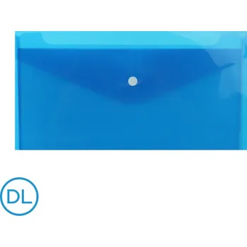 Obálka Obal spisový s klopou a drukem DL modrý