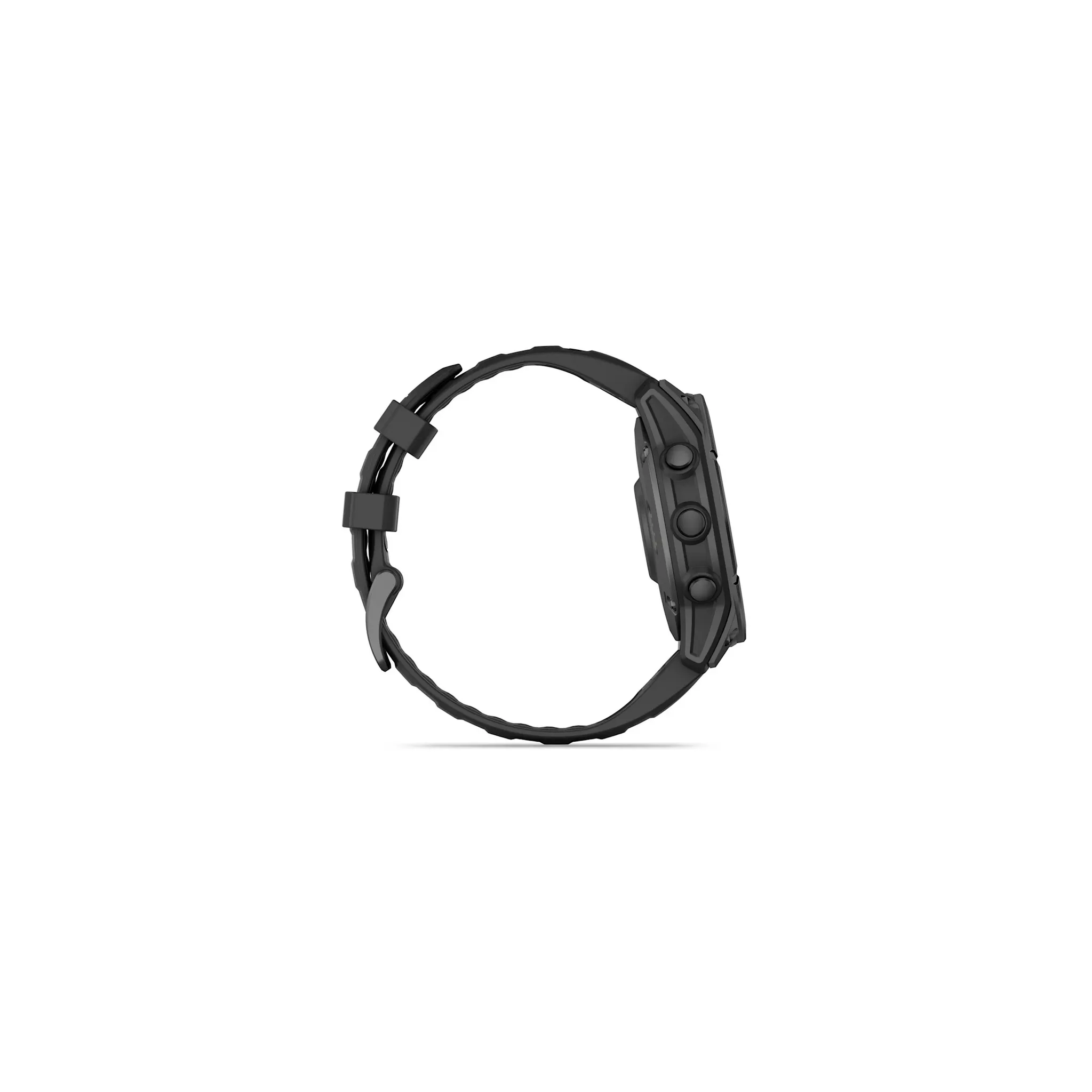 Fotografie 11 - Chytré hodinky Garmin fēnix E 47 mm Slate Gray Steel Black Silicone Band