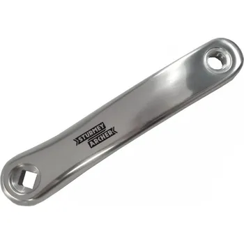 Klika na kolo Klika levá SunRace CAS700 4H 170mm ALU stříbrná