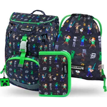 BAAGL Airy školní 3dílný set, Minecraft