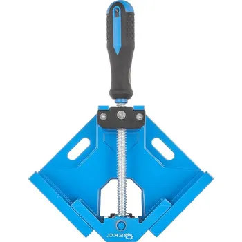 Truhlářská svěrka GEKO Pravouhlá svorka jednoručná, uhol 90°, rozsah 0-68mm