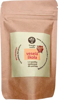 Přírodní produkt Energie rostlin Veselá škola pastilky 80 g