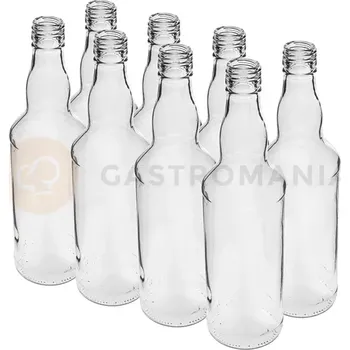 Servírovací stolek Láhev 500 ml na alkohol - 8 ks. | BROWIN, 631401