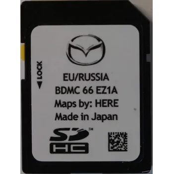 Mapový podklad pro GPS navigaci Aktualizace map Europe SD pro vozy Mazda 3 CX30