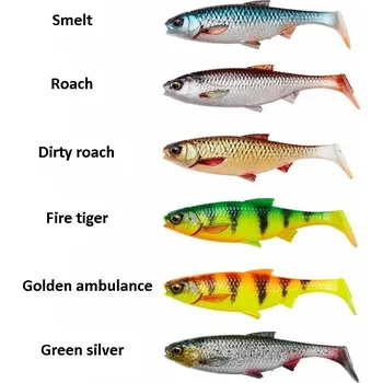 Umělá nástraha Savage Gear Gumová Nástraha 3D River Roach 8 CM / 5 G barva: Golden Ambulance