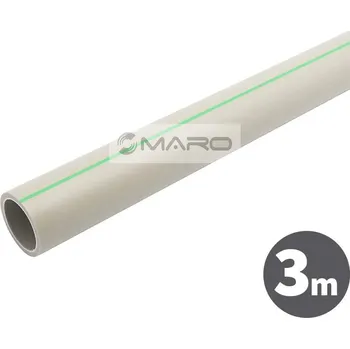 rozdělovač topení FV-Plast PP-RCT UNI Trubka PP-RCT UNI (PPR) 50 x 4,6 x 3000 mm, S5, SDR11, AA110050003