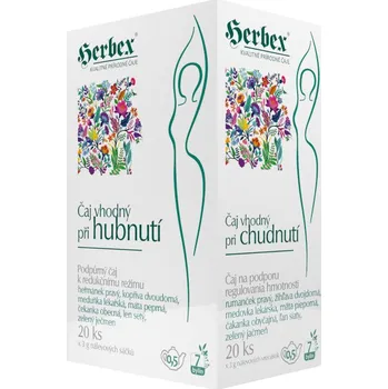 Nápoj Čaj vhodný při hubnutí - Herbex 60g