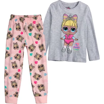 Dívčí pyžamo LOL SURPRISE Dívčí pyžamo L.O.L.SURPRISE SWEET CANDY šedé Velikost: 104