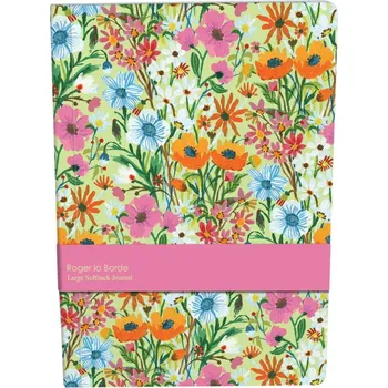 Zápisník Zápisník 128 str. formát A4 Flower Field – Roger la Borde ID_1672586