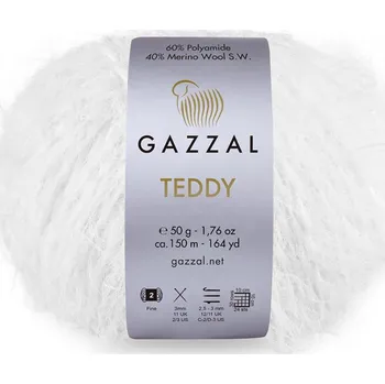 Příze Gazzal Příze Teddy 6530 smetanová