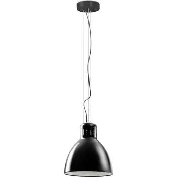 Stojací lampa Leucos JJ Big, černé závěsné svítidlo, 1x45W LED 2700/3000K stmívatelné, průměr 41cm