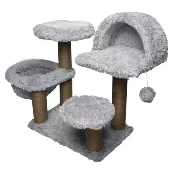 Odpočívadlo Magic Cat Milano pro kočky šedé 108x75x65cm