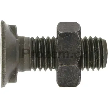 Šroub Sada šroubů pluhu s maticí 25 ks M12x1,75x35 mm, 10.9 pro Kverneland