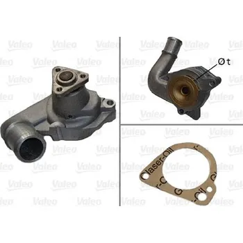 Chladič motoru Vodní čerpadlo, chlazení motoru VALEO 506581