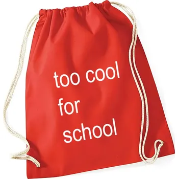 Sportovní vak TRK Vak na záda TOO COOL Barva: Červená