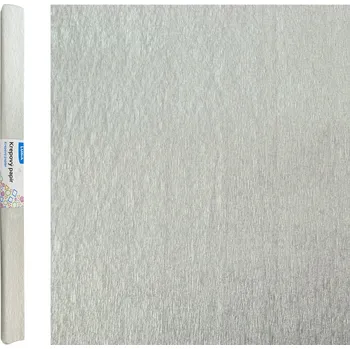 omalovánky Papír krepový stříbrný