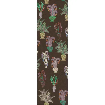 Tapeta Masureel Vliesová obrazová tapeta na zeď, hnědá, květiny, DGJOY1032-260, Joy, Masureel, velikost 0,87 x 2,6 m