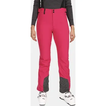 Pánské kalhoty Dámské Softshellové lyžařské kalhoty KILPI Rhea Pink - XS