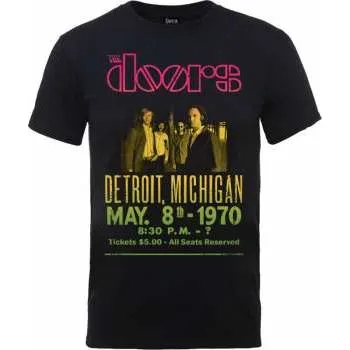 Pánské tričko Merch The Doors: Tričko Gradient Show Plakát XL