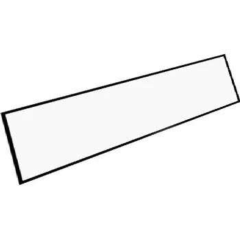 Kuchyňská skříňka Boční sokl ke kuchyním 50 cm bílá