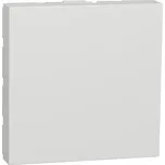 Schneider Electric NU986618 Unica - Záslepka 2 modul, Bílá