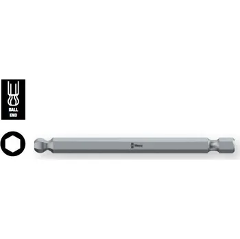 Bit Bit 3/32´´/89mm, up. šestihran 1/4´´, 842/4, wera, 380124